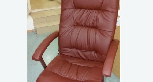 Обтяжка офисного кресла. Тропарёво-Никулино